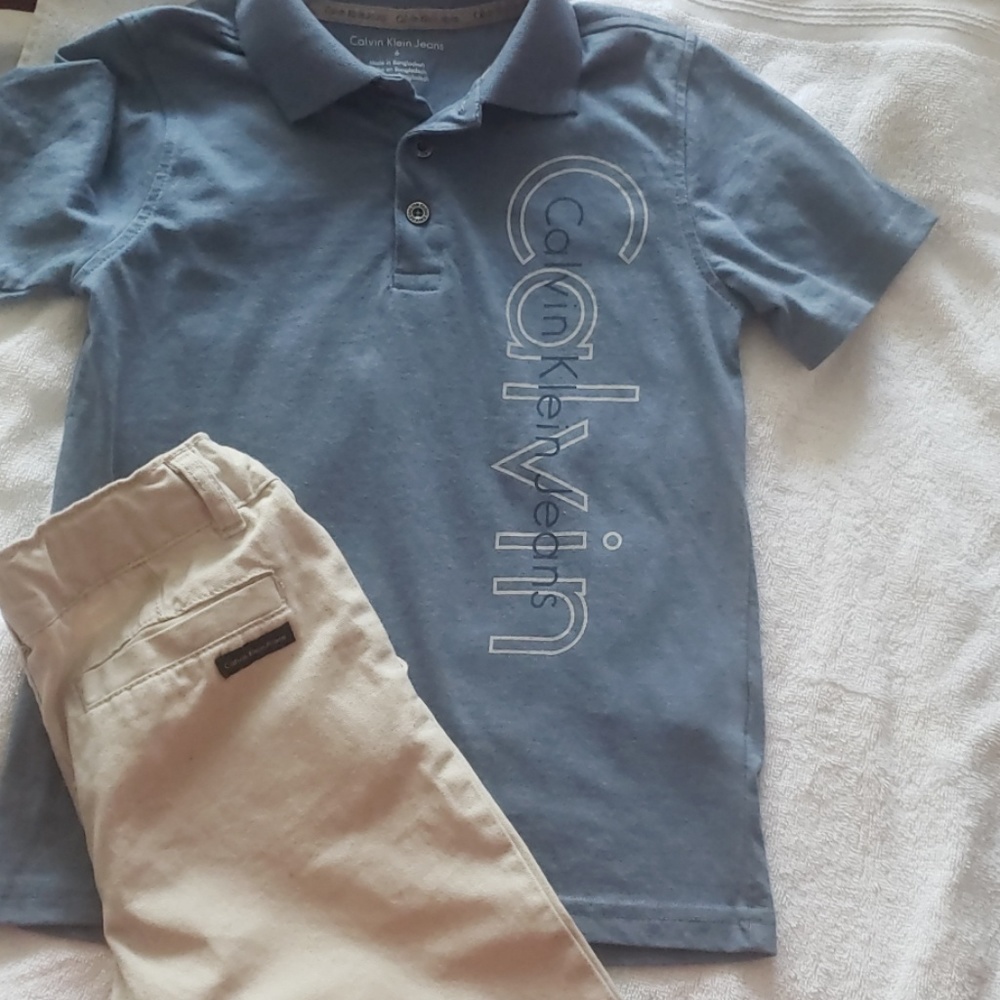 Kids calvin Klein short set